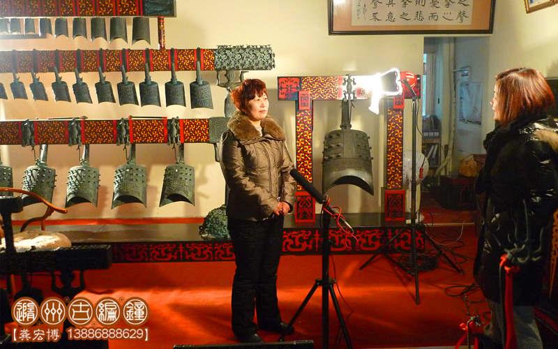 湖北衛視《中國NO1》欄目采訪王蒲琴女士